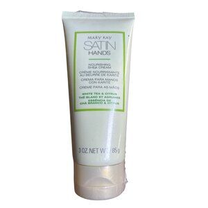 Mary‎ Kay Satin Hands Nourishing Shea Cream White Tea & Citrus 3 Oz.
